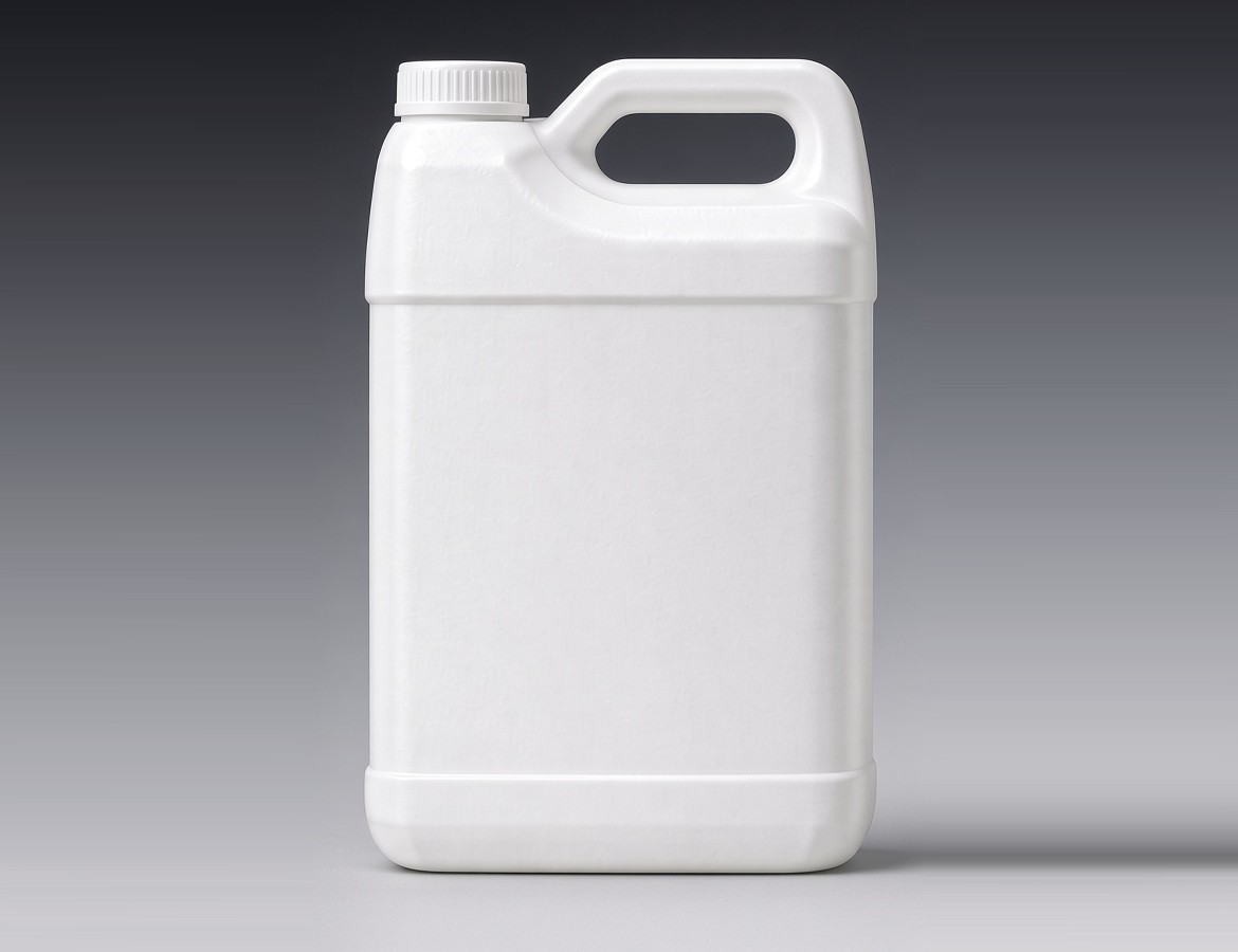 2.5 gallon HDPE F-style container
